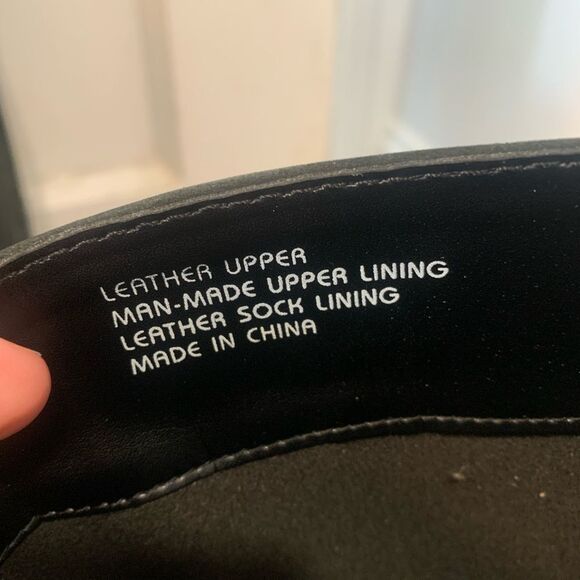 Earth | Sierra black leather knee high boots - Picture 4 of 12